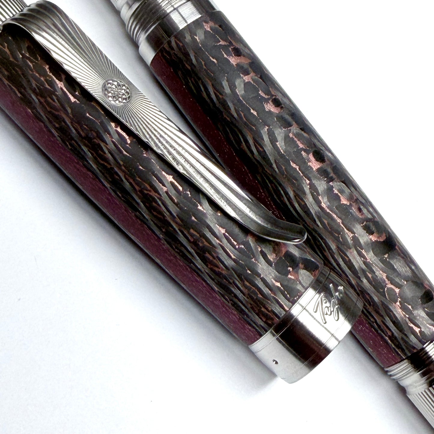 Redline — Copper-Infused Carbon Fiber Pen