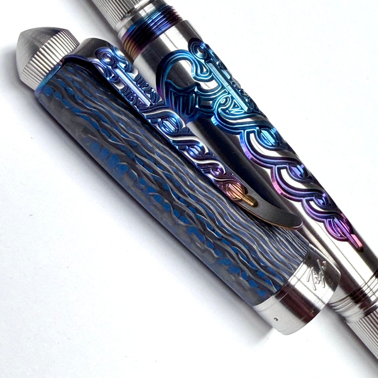 Caduceus & Carbon Fiber Fountain Pen