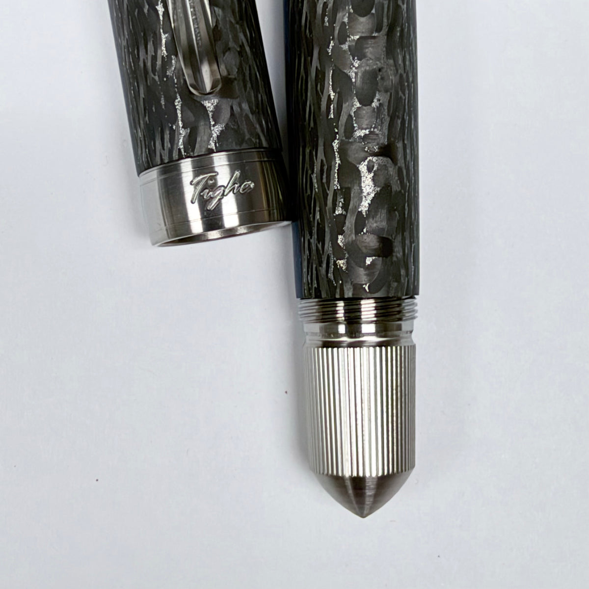 Blueline — Stainless Steel-Infused Carbon Fiber Pen