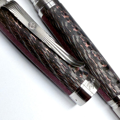 Redline — Copper-Infused Carbon Fiber Pen