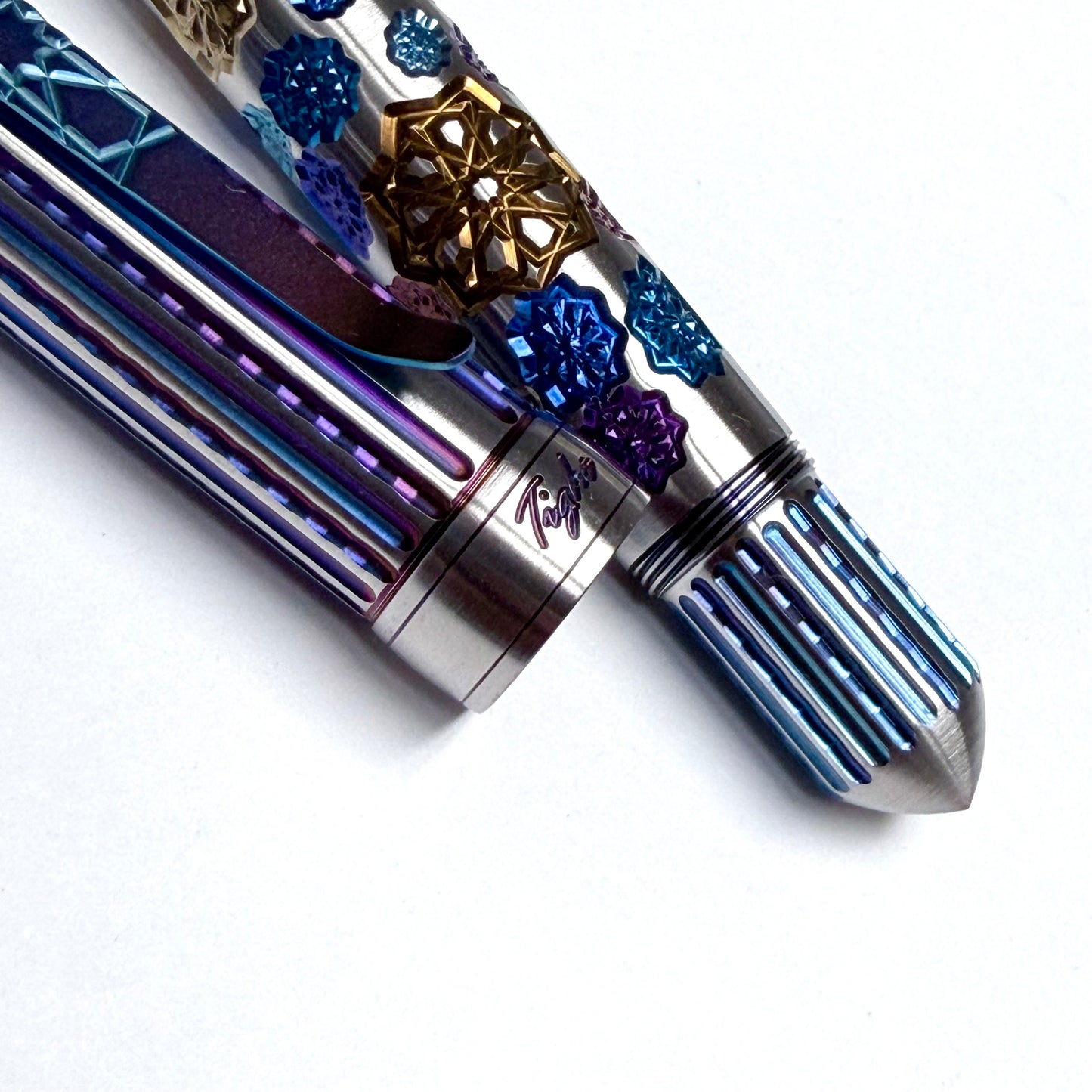 Rainbow Fireworks Fountain Pen
