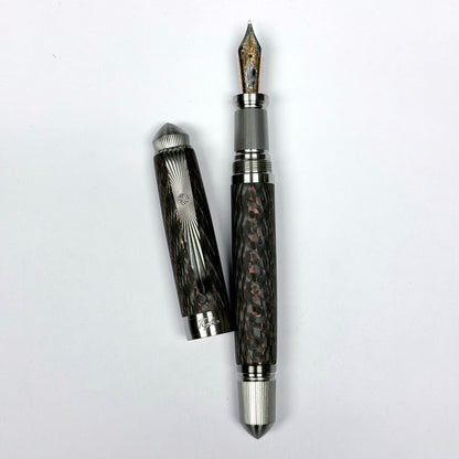 Redline — Copper-Infused Carbon Fiber Pen