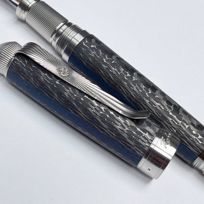 Blueline — Stainless Steel-Infused Carbon Fiber Pen