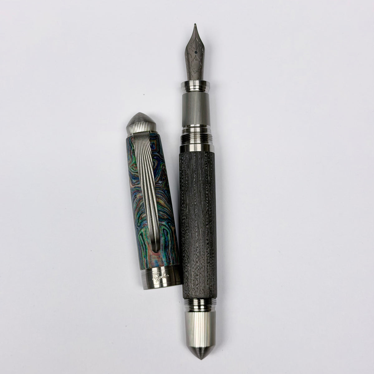 Carbon Fiber & CrazyFiber Fountain Pen