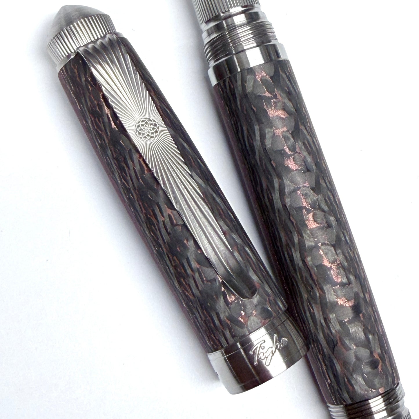 Redline — Copper-Infused Carbon Fiber Pen