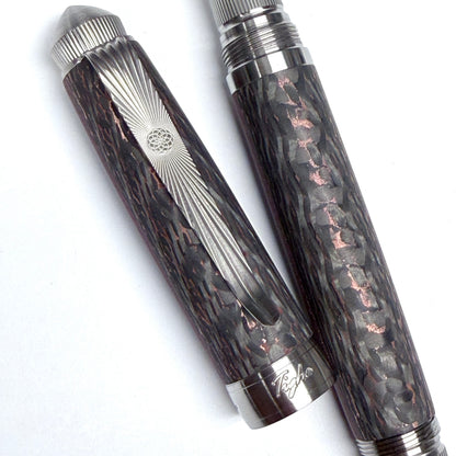Redline — Copper-Infused Carbon Fiber Pen