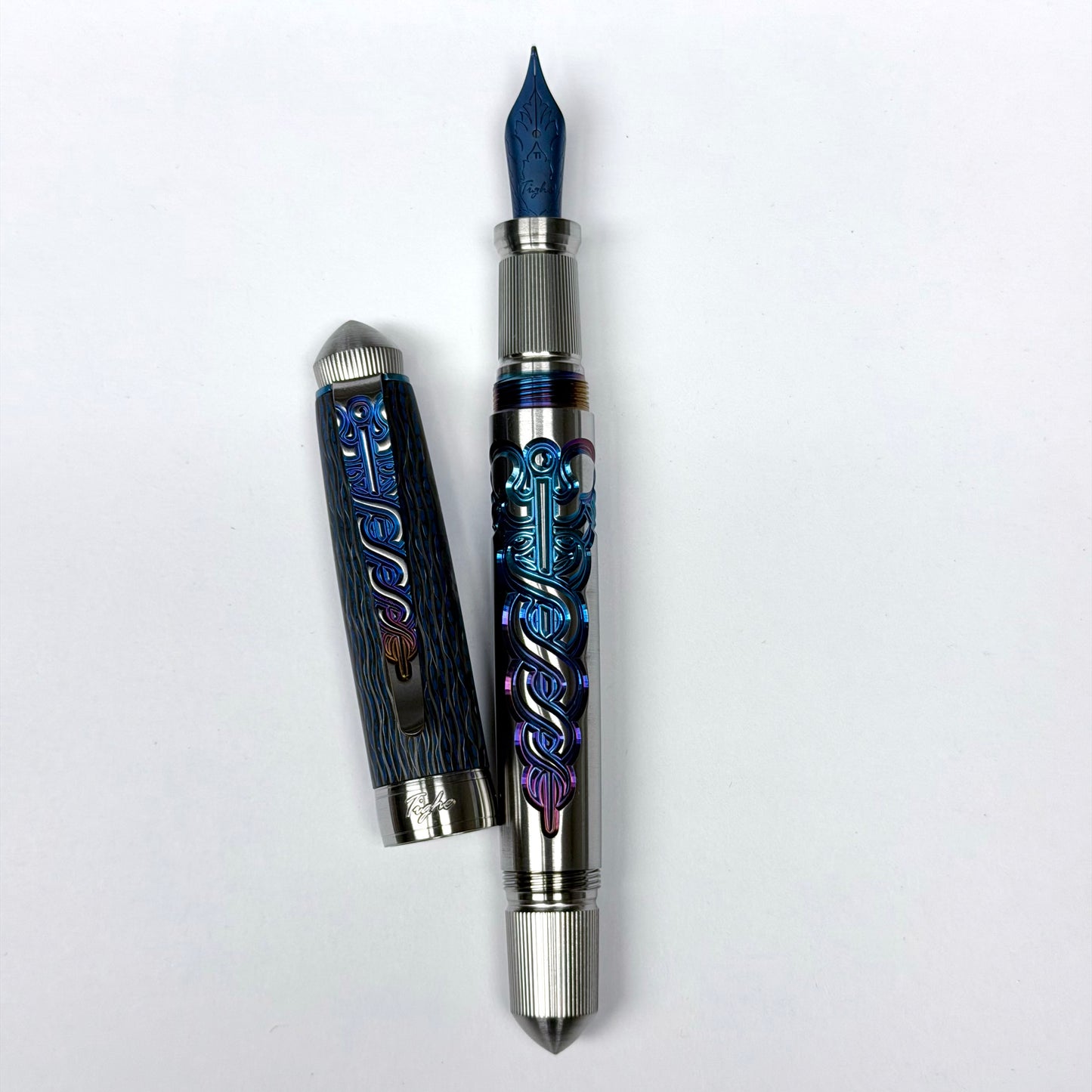 Caduceus & Carbon Fiber Fountain Pen