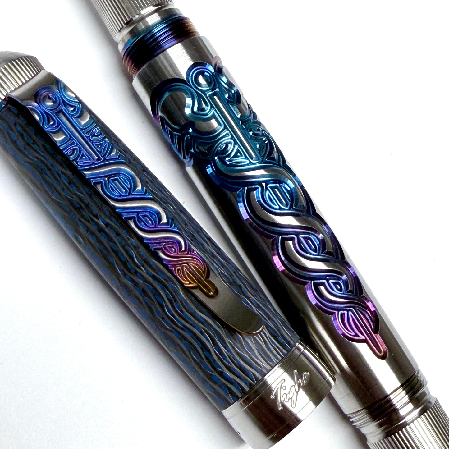 Caduceus & Carbon Fiber Fountain Pen