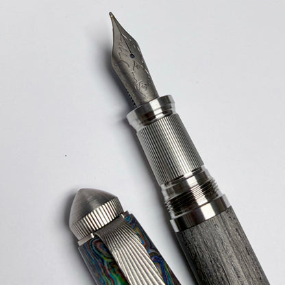 Carbon Fiber & CrazyFiber Fountain Pen