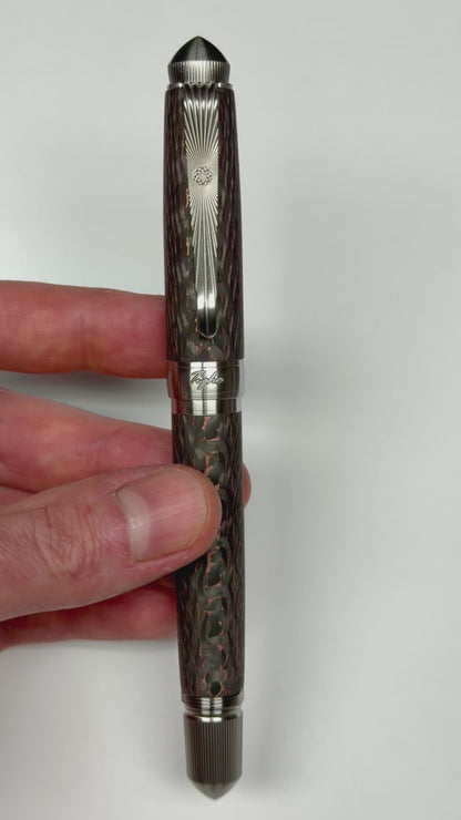 Redline — Copper-Infused Carbon Fiber Pen